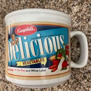 Campbell's Retro 100% Delicious Vegetable Soup Mug